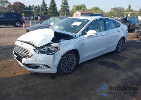 2018 Ford Fusion Titanium from USA, damaged, VIN 3FA6P0D98JR226261